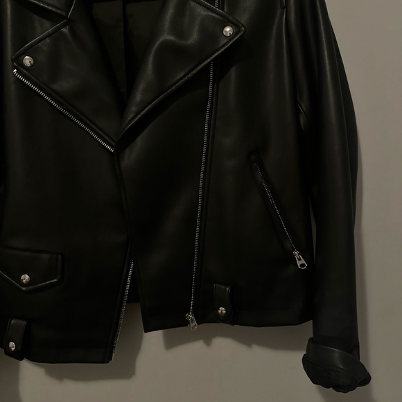 Zara Leather Jacket - Picture 4 of 5